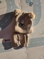 Nieuw Nijntje Miffy baby winter beige Muts handschoen 6-12 m, Jongen of Meisje, Ophalen of Verzenden, 104 of kleiner, Muts