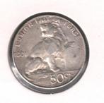 11145 * LEOPOLD II * 50 cent 1901 frans * Z.Fr/Pr, Zilver, Verzenden
