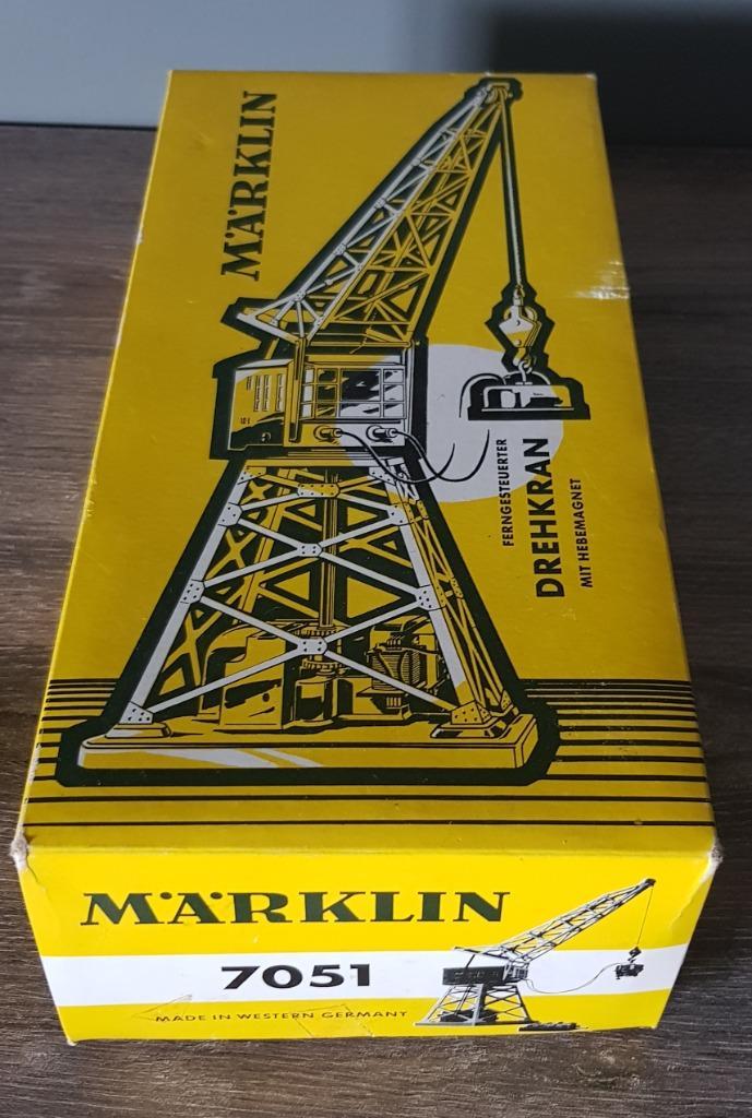 Marklin 7051 hijskraan Nieuw - Nieuw, Hobby en Vrije tijd, Modeltreinen | H0, Nieuw, Overige typen, Wisselstroom, Märklin, Analoog