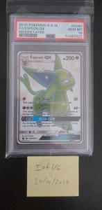 Espeon GX SV60/SV94 PSA 10 Pokemon, Hobby en Vrije tijd, Verzamelkaartspellen | Pokémon, Nieuw, Foil, Ophalen of Verzenden, Losse kaart