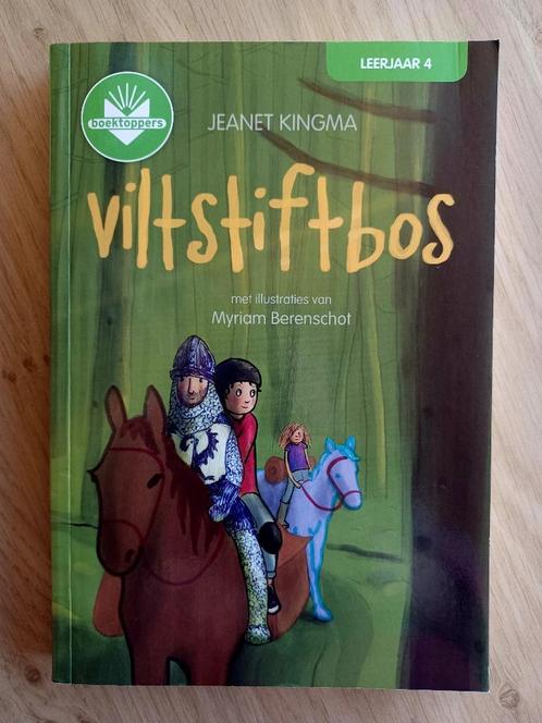 Viltstiftbos - Boektoppers Leerjaar 4, Boeken, Kinderboeken | Jeugd | 10 tot 12 jaar, Zo goed als nieuw, Fictie, Ophalen of Verzenden