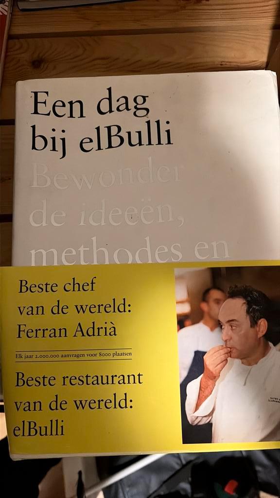 F. Adria - Een dag bij elBulli, Boeken, Kookboeken, Verzenden
