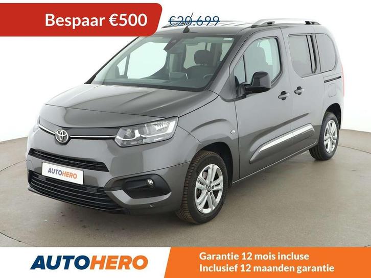 Toyota PROACE CITY 1.2 Turbo L1 Executive (bj 2022), Auto's, Toyota, Te koop, ProAce City, 360° camera, ABS, Achteruitrijcamera