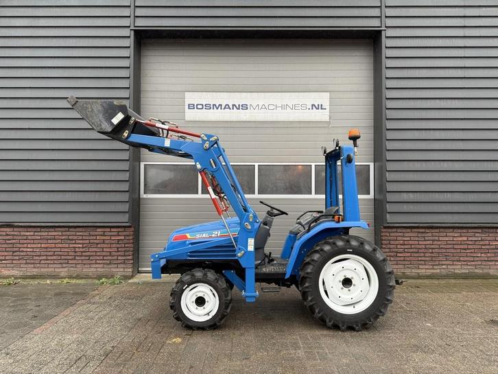 iseki sial 21 4WD minitractor met voorlader / frontlader, Zakelijke goederen, Landbouw | Tractoren, tot 2500, Overige merken, Gebruikt