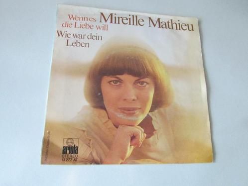 MIREILLE MATHEUX, Wenn es die Liebe Will, single, Cd's en Dvd's, Vinyl Singles, Gebruikt, Single, Pop, 7 inch, Ophalen of Verzenden