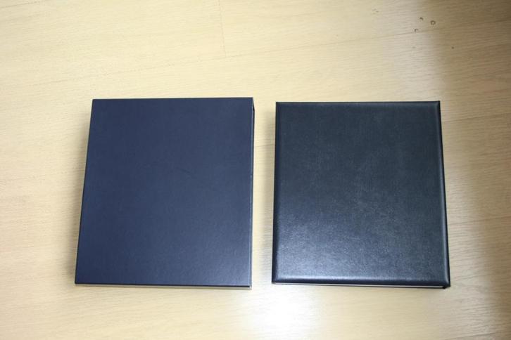 postzegelalbum Begïe Davo Deluxe velletjes, Postzegels en Munten, Postzegels | Europa | België, Postzegelboek, Overig, Ophalen of Verzenden