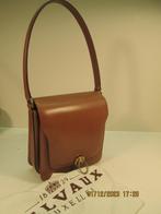 2 x authentieke vintage DELVAUX handtassen, Handtassen en Accessoires, Tassen | Damestassen, Handtas, Bruin, Zo goed als nieuw