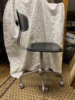 retro laboratorium stoel, Ophalen, Zo goed als nieuw, Zwart, Industrieel