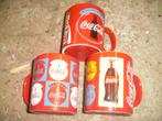 3 mugs coca cola, Comme neuf, Envoi