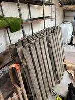 Hardhout afsluiting +_9lm, Tuin en Terras, Schuttingen, Ophalen, Gebruikt, 6 meter of meer