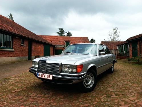 Mercedes Benz oldtimer, Auto's, Mercedes-Benz, Particulier, S-Klasse, Centrale vergrendeling, Benzine, 4 deurs, Automaat, Bruin