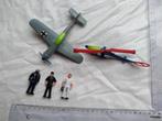 popjes piloot helicopter vliegtuig mannetjes speelgoed, Kinderen en Baby's, Speelgoed | Playmobil, Ophalen of Verzenden, Zo goed als nieuw