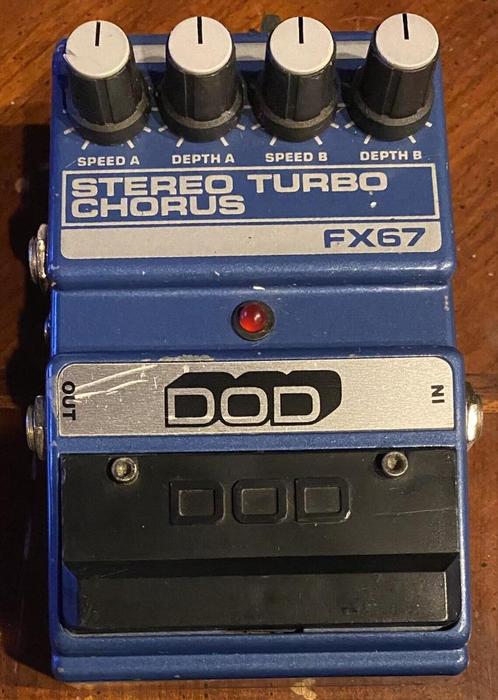 [GEZOCHT] DOD FX67 Stereo Turbo Chorus, Muziek en Instrumenten, Effecten, Gebruikt, Chorus, Verzenden