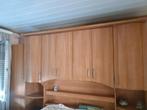 Bed met ingebouwde kasten 1m 40, Huis en Inrichting, Slaapkamer | Complete slaapkamers, Ophalen, Zo goed als nieuw