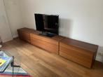 Meuble TV hifi, Maison & Meubles, Armoires | Mobilier de télévision, 150 à 200 cm, Comme neuf, 25 à 50 cm, Autres essences de bois