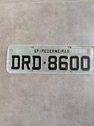 Originele nummerplaat Brazilië  beschikbaar voor biedingen