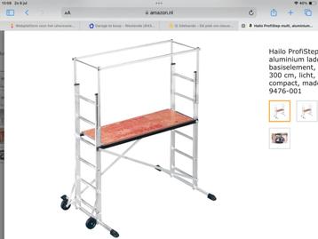 Steiger Hailo Variostep (stelling) beschikbaar voor biedingen