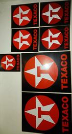 Texaco stickers, Ophalen of Verzenden