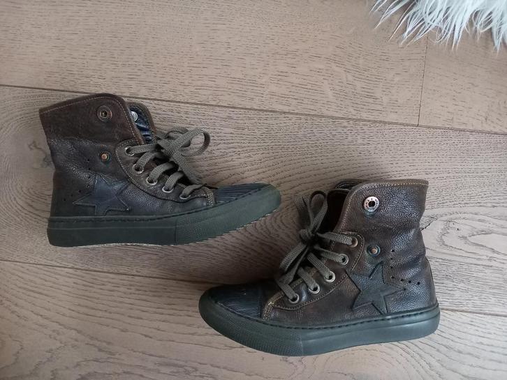 Maat 28 : lederen schoenen bottines Rondinella, Kinderen en Baby's, Kinderkleding | Schoenen en Sokken, Gebruikt, Schoenen, Jongen