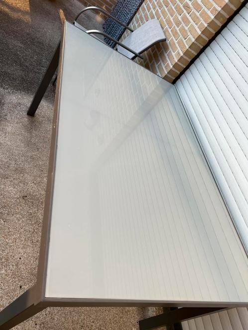 Tuintafel, Tuin en Terras, Tuinsets en Loungesets, Zo goed als nieuw, Tuinset, 6 zitplaatsen, Ophalen