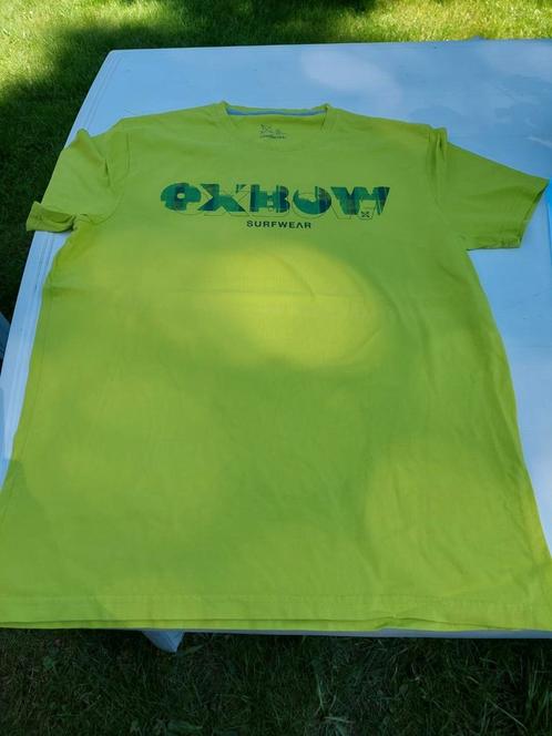 HET IS EEN FOXBOW XL., Kleding | Heren, T-shirts, Zo goed als nieuw, Maat 56/58 (XL), Geel, Ophalen of Verzenden