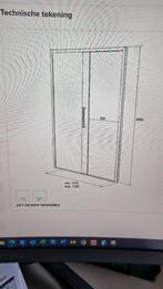 douche wanden lucas vares, Ophalen, Nieuw, Glas, Douche