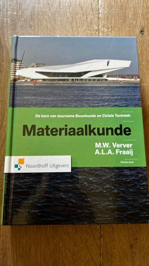 M.W. Verver - Materiaalkunde, Boeken, Techniek, Zo goed als nieuw, Bouwkunde, Ophalen