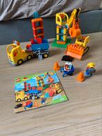 Duplo bouwterrein set 10813, Enfants & Bébés, Jouets | Duplo & Lego, Comme neuf, Duplo, Ensemble complet, Enlèvement