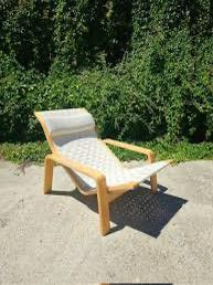 Vintage IKEA Vilan loungestoel ligzetel easy chair, Huis en Inrichting, Fauteuils, Gebruikt, Hout, Leer, Stof, 50 tot 75 cm, 100 tot 125 cm