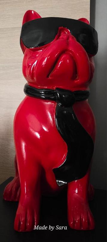 Franse bulldog beeld beschikbaar voor biedingen