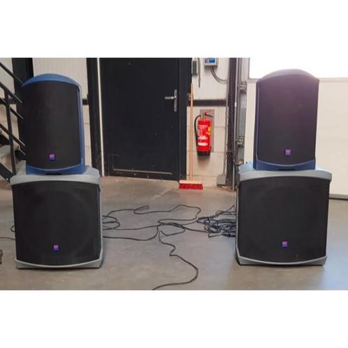 ✅ Turbosound impact pa systeem met versterker, Audio, Tv en Foto, Luidsprekerboxen, Gebruikt, Overige typen, 120 watt of meer
