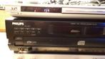 Philips cd-speler met draaitafel, 5 cd's, Ophalen of Verzenden, Gebruikt, Philips, Wisselaar