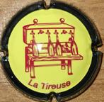 Capsule Champagne de VIGNERONS jaune & noir nr.727e, Enlèvement ou Envoi, Neuf, France, Champagne