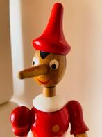 Vieux Pinocchio en bois (70's/Italie), Enlèvement ou Envoi, Comme neuf, Autres types