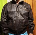 Pilotenjack van leer, Kleding | Heren, Jassen | Winter, Bruin, Overige maten, Zo goed als nieuw, Arma
