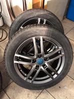 4 DEZENT TZ Graphite 17 velgen + 4 Citroen Berli winterbande, 205 mm, Nieuw, 17 inch, Velg(en)