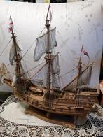 Houten maquette van zeilboot 'Mayflower', Enlèvement