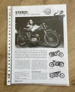 Unieke Map met documentatie Sterzi bromfiets / brommers, Verzenden, Zo goed als nieuw