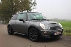 mini cooper s r53, Auto's, Voorwielaandrijving, Zwart, Leder, Handgeschakeld