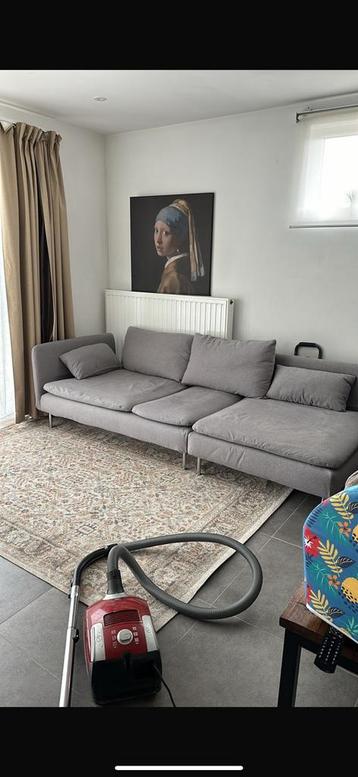 Grijze zetel ikea söderhamn, Enlèvement, Comme neuf
