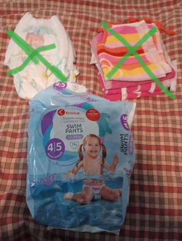 Zwem broekjes maat 4/5 beschikbaar voor biedingen