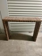 Entreeconsole - geweven rotan (H 90 cm - L 110 cm), Ophalen, Gebruikt