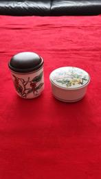 Antiek porseleinen potjes, Villeroy&Boch Botanica, Antiek en Kunst, Ophalen of Verzenden