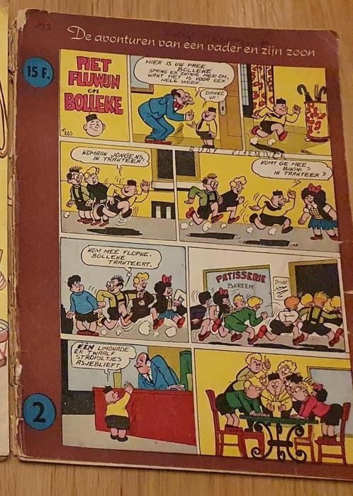 Piet Fluwijn en Bolleke 2 uit 1961; Marc Sleen, Boeken, Stripverhalen, Gelezen, Meerdere stripboeken, Ophalen of Verzenden
