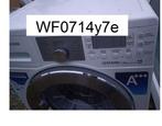 Samsung wasmachine WF0714y7e Kapotte lagers, 6 tot 8 kg, Ophalen, Niet werkend, Voorlader