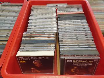 +- 250 CD's Klassieke muziek beschikbaar voor biedingen