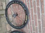 Te koop carbon wielen, Fietsen en Brommers, Fietsonderdelen, Campagnolo, Racefiets, Zo goed als nieuw, Ophalen