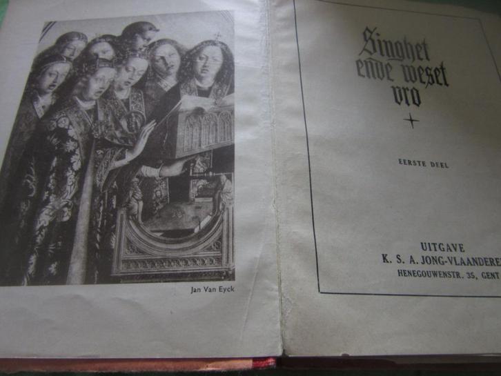 KSA liedjesboek Singhet ende weset vro, Verzamelen, Scouting, Ophalen of Verzenden