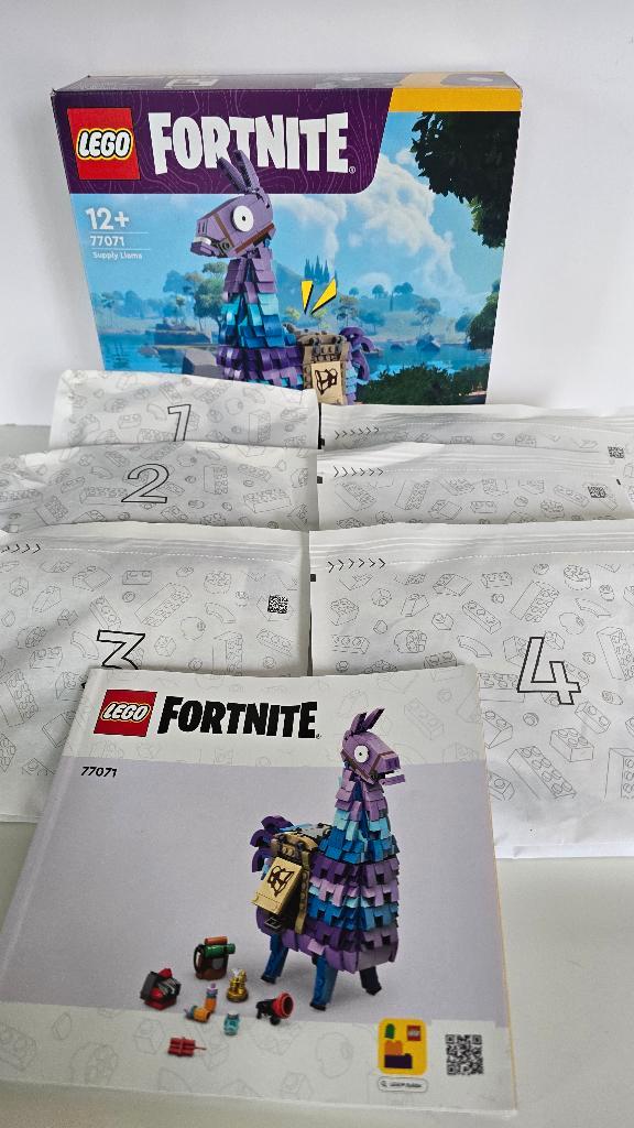 LEGO Fortnite – Supply Llama (77071), Kinderen en Baby's, Speelgoed | Duplo en Lego, Zo goed als nieuw, Lego, Complete set, Ophalen of Verzenden