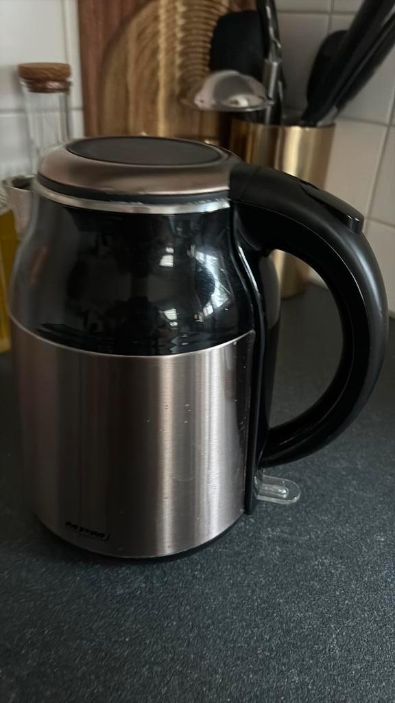 MPM waterkoker rvs waterkoker 1.7 liter, Elektronische apparatuur, Waterkokers, Zo goed als nieuw, Ophalen